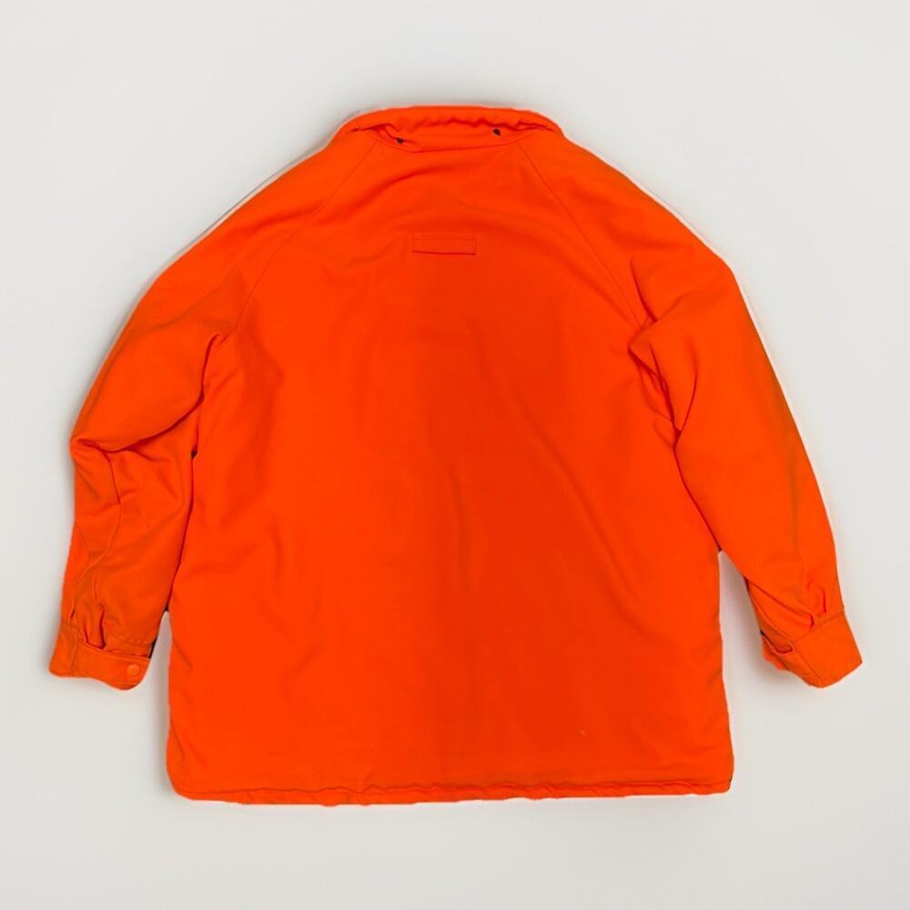 Vintage L.L.Bean Blaze Orange Hunting Jacket Men’s XL Field Coat Game Pockets - Picture 5 of 13